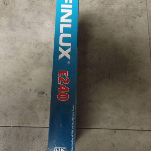 Finlux E 240 VHS videocassette new, 4 hours recording