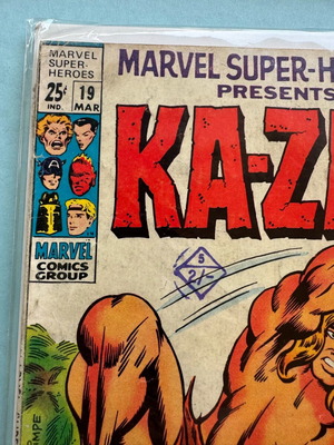 Marvel Super Heroes Presents Ka-Zar Issue 19 used comic