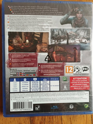 Syberia 3 PS4 Σφραγισμένο καινούργιο