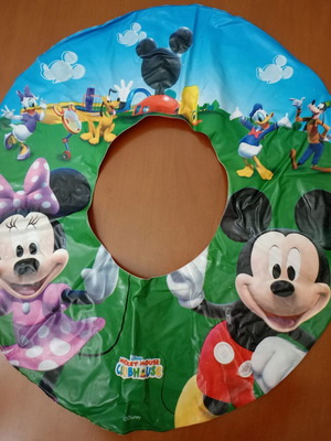 Παιδικό φουσκωτό σωσίβιο κουλούρα Bestway Mickey Mouse σαν καινούργιο