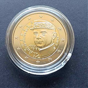 Νόμισμα 2 Ευρώ - Σλοβακία 2019 - 100η επέτειος από τον θάνατο του Milan Rastislav Štefánik (UNC)