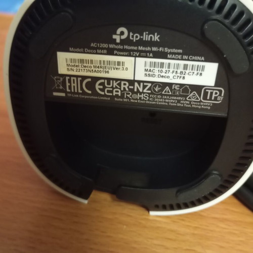 TP-Link WiFi mesh router