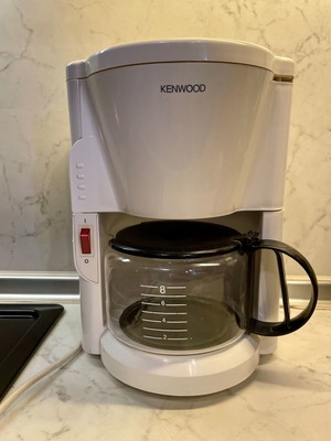 Kenwood λευκή καφετιέρα φίλτρου