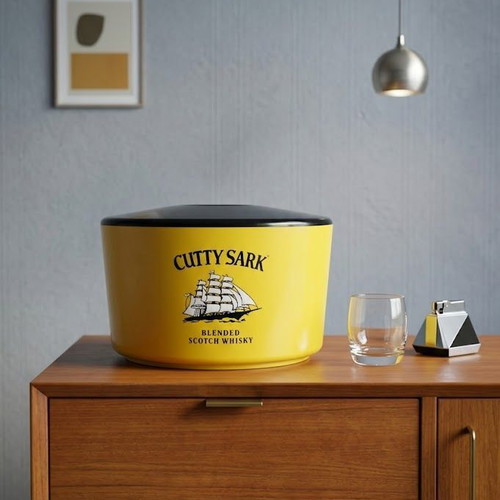 Cutty Sark vintage ice bucket used, large size