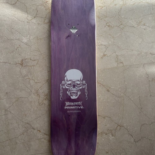 Skateboard deck Primitive Megadeth Silvas new