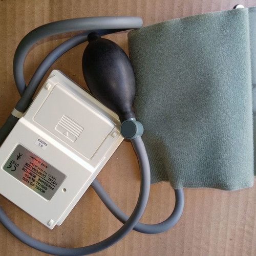 Focal digital blood pressure monitor used