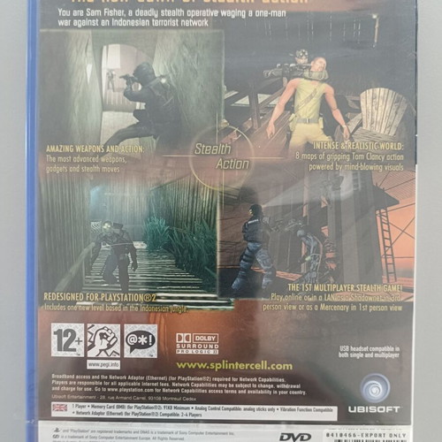 Splinter Cell Pandora Tomorrow PS2 new, sealed