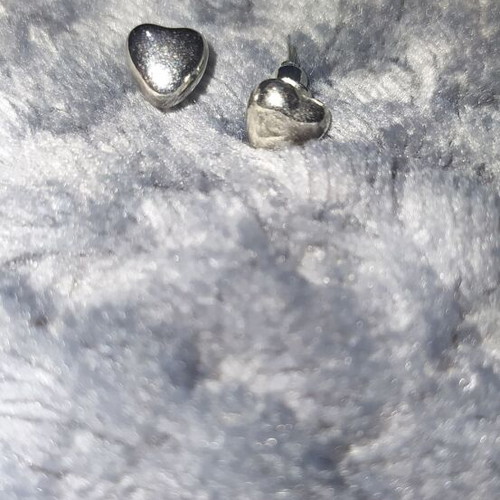 Heart earrings new