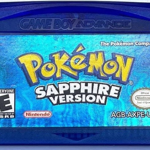 Pokemon Sapphire Version Game Boy Advance new, repro PAL