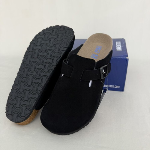 Birkenstock slippers, beige and black, sizes 42-45