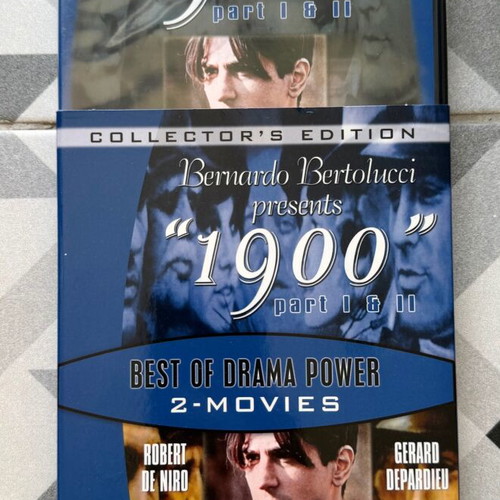 1900 DVD collector's edition like new with Greek subtitles