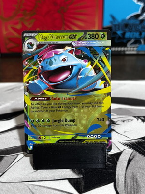 Mega Venusaur EX card like new from Mega Evolution Base Set