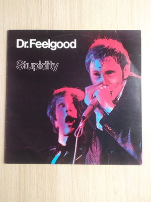 Dr. Feelgood Stupidity LP vinyl 33rpm like new, rock