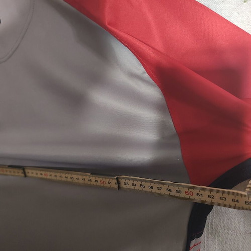 Umbro England FA Premier Pro vintage training jersey, grey-red, men's XL 44/46