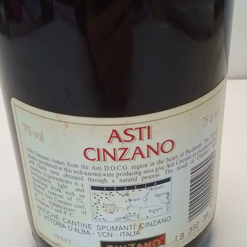 Asti Cinzano 1757 sparkling wine new, sealed bottle
