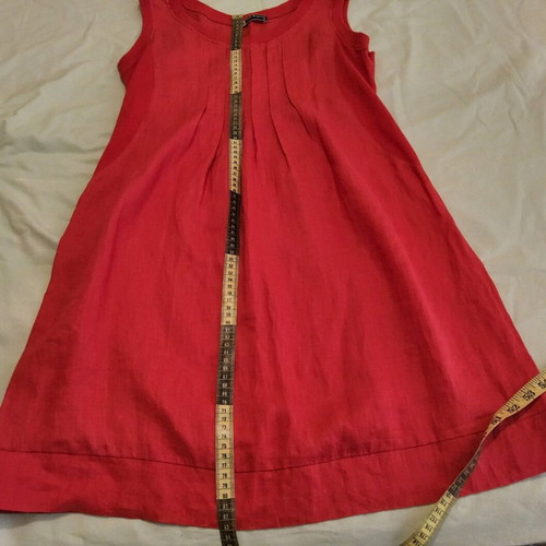Julia Bergovich women's dress size 38 like new, red