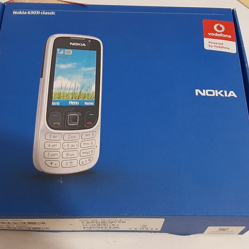 Nokia 6303i box and booklet used
