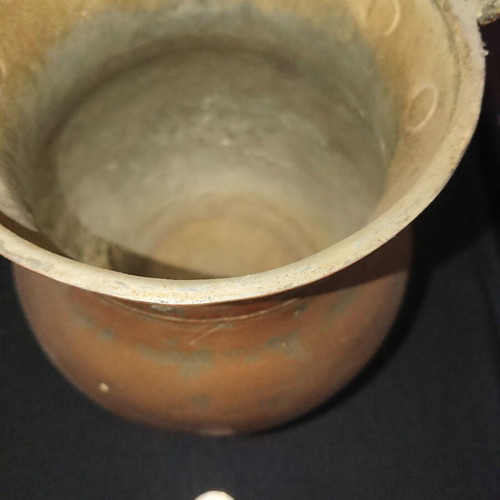 Bronze vase used
