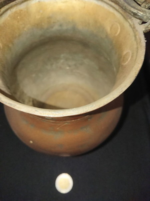 Bronze vase used