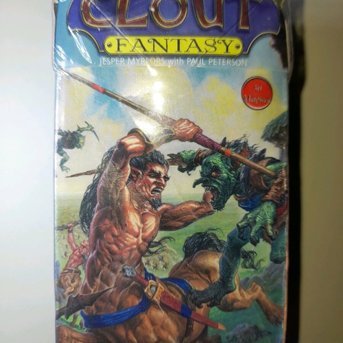 Clout Fantasy game with plastic caps and 2 starters new
