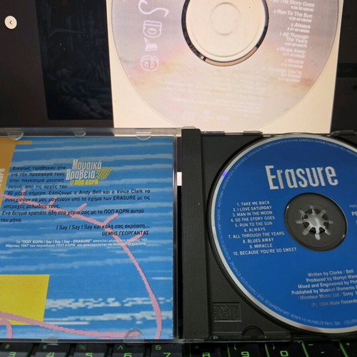 Erasure CD 1994 like new, rock