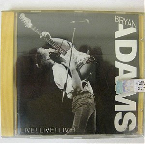 BRYAN ADAMS "LIVE!LIVE!LIVE!" - CD