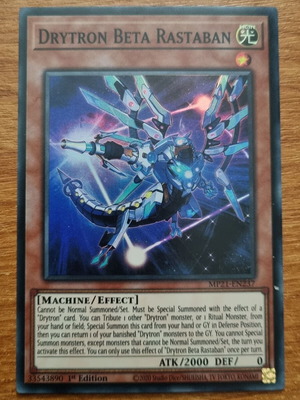 Drytron Beta Rastaban MP21 1st edition near mint