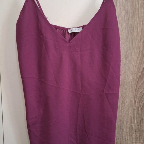 Top tiranta purple like new, size L
