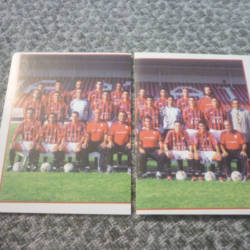 Panachaiki Patra Pegasos Football 2003 stickers new #339 & #340