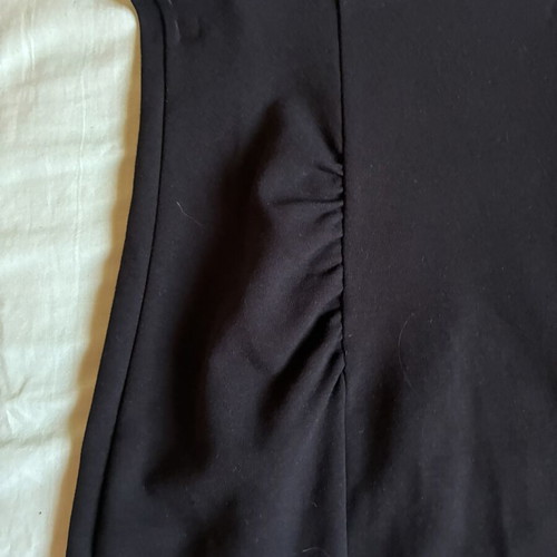 Miss Sixty vintage Y2K black ruched bodycon dress size XS like new