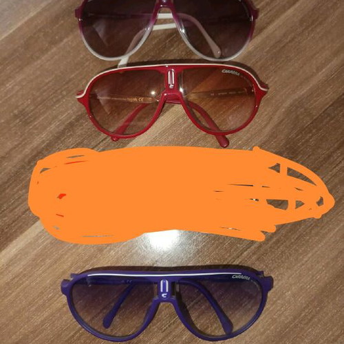 Carrera sunglasses new, multicolor, models SPYDER 850D-IP and CHAMPION CCO-DS
