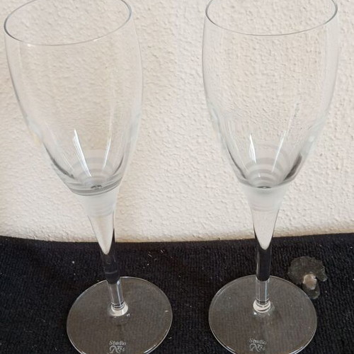 Crystal Glasses Set of 7 New