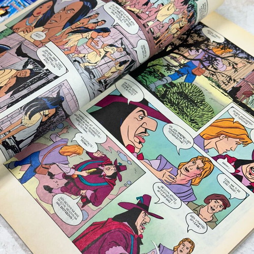 Walt Disney Miky Comic Super Large Pocahontas used 1996