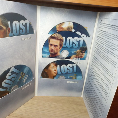 Lost Seasons 1 & 2 DVD like new with Greek subtitles