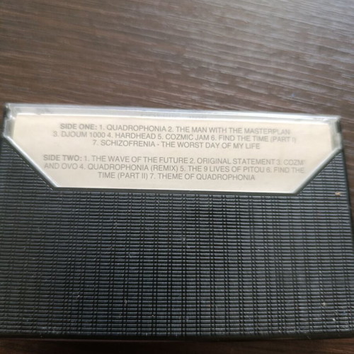 Quadrophonia Cozmic Jam cassette used, electronic music