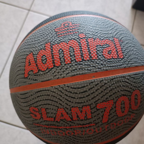 Admiral basketball ball like new, gray and red