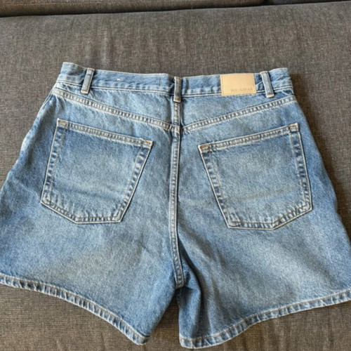 Pull & Bear blue denim shorts, size L