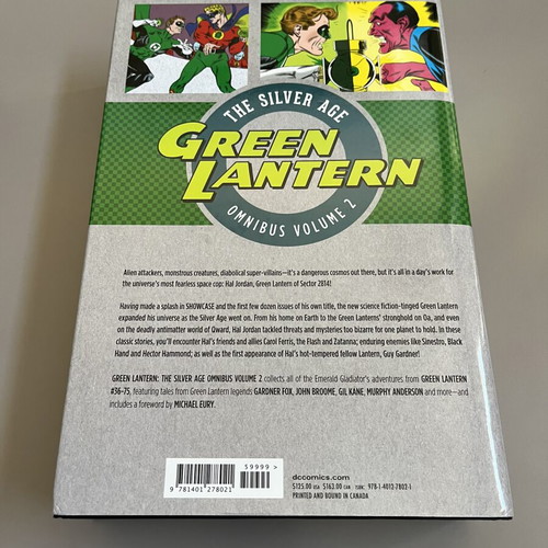 Green Lantern The Silver Age Omnibus Volumes 1 & 2 hardcover used