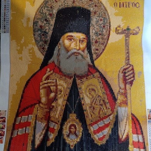 Diamond painting Saint Luke the Doctor like new