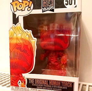 Πωλείται φιγούρα Funko Pop #501 The Original Human Torch. Bobble-Head.