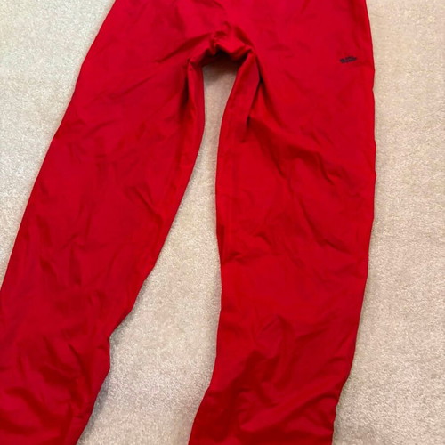Fjällräven HC Hydratic Trail waterproof pants, size L, red