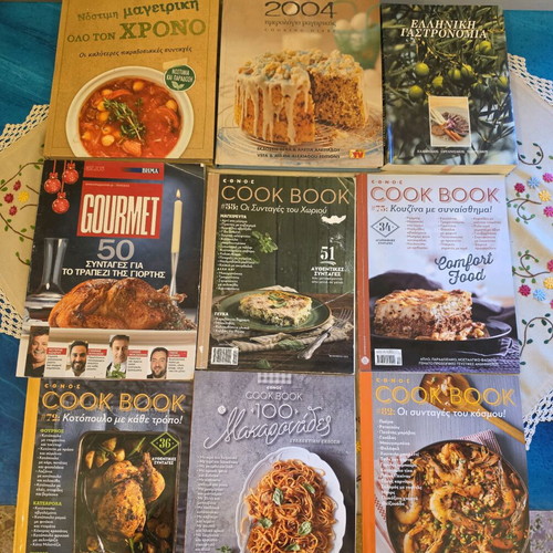 Cookbooks like new, pack