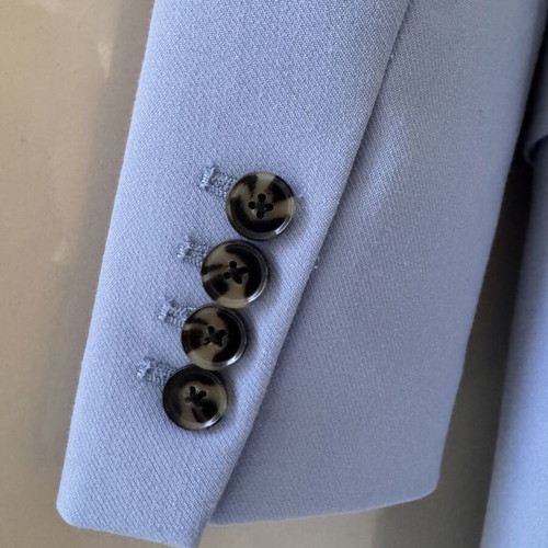 Zara trouser and jacket set like new, turquoise