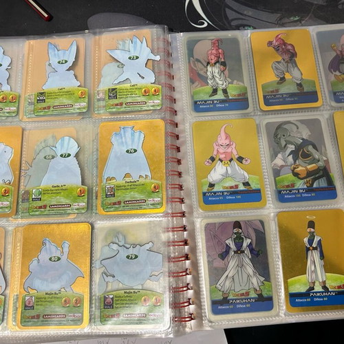 Dragon Ball Lamincards 2006 used complete collection