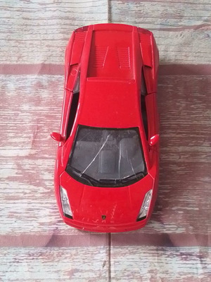 Μεταλλικό αυτοκινητάκι Lamborghini Gallardo Kinsmart μεταχειρισμένο, κλίμακα 1/32