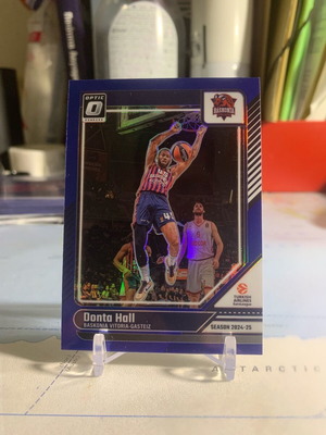 Donta Hall Optic Euroleague Panini 2024-25 card like new