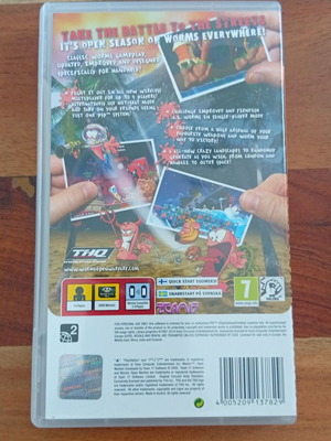 Worms Open Warfare 2010 PSP Essentials used