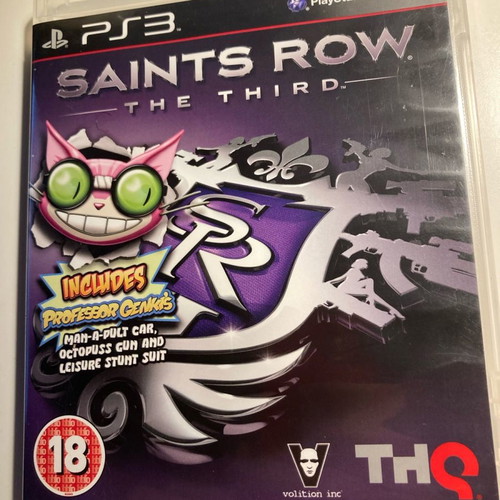 Saints Row The Third for PS3 used