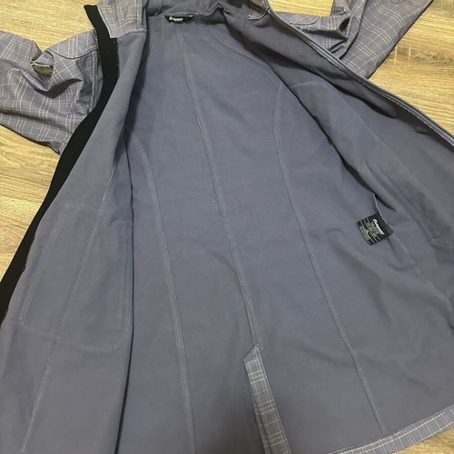 Bergans of Norway Rain Vika women's long jacket XL used, gray and blue