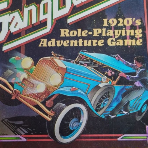 Gang Busters 1920's role playing adventure game used